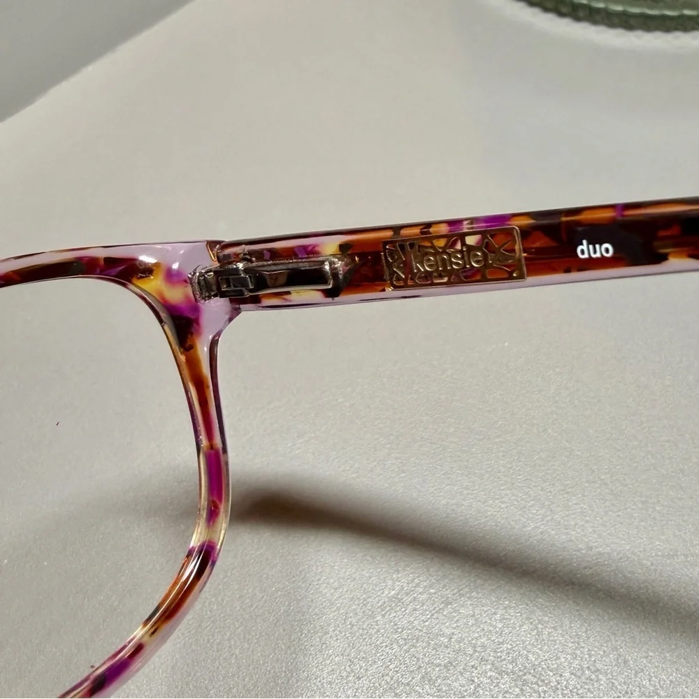 KENSIE DUO Women's Multicolor Tortoise Eyeglass Demo Frames 51-16-135 NWT